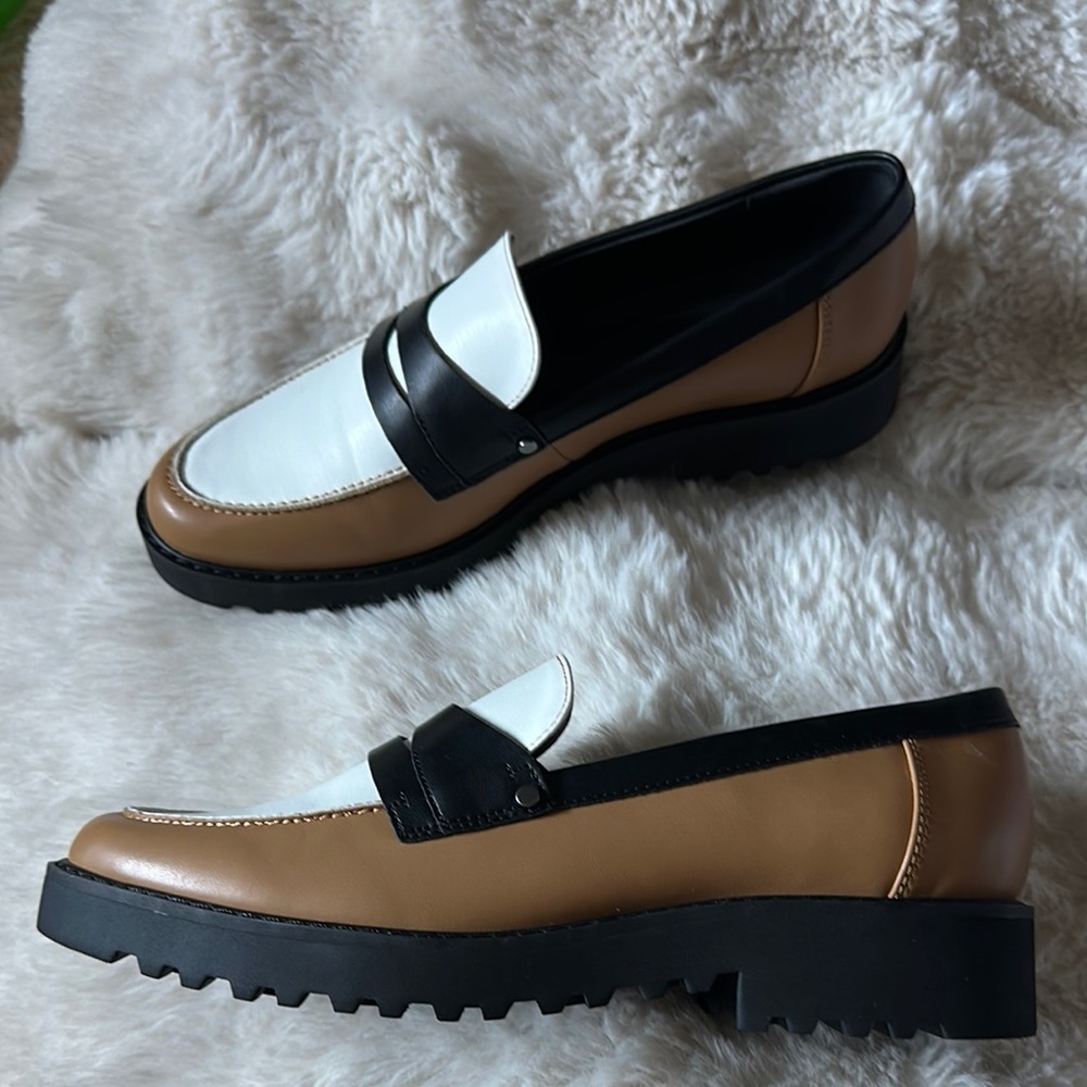 Franco Sarto Two-Tone Loafers